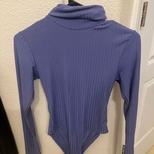 Purple Long Sleeve Bodysuit